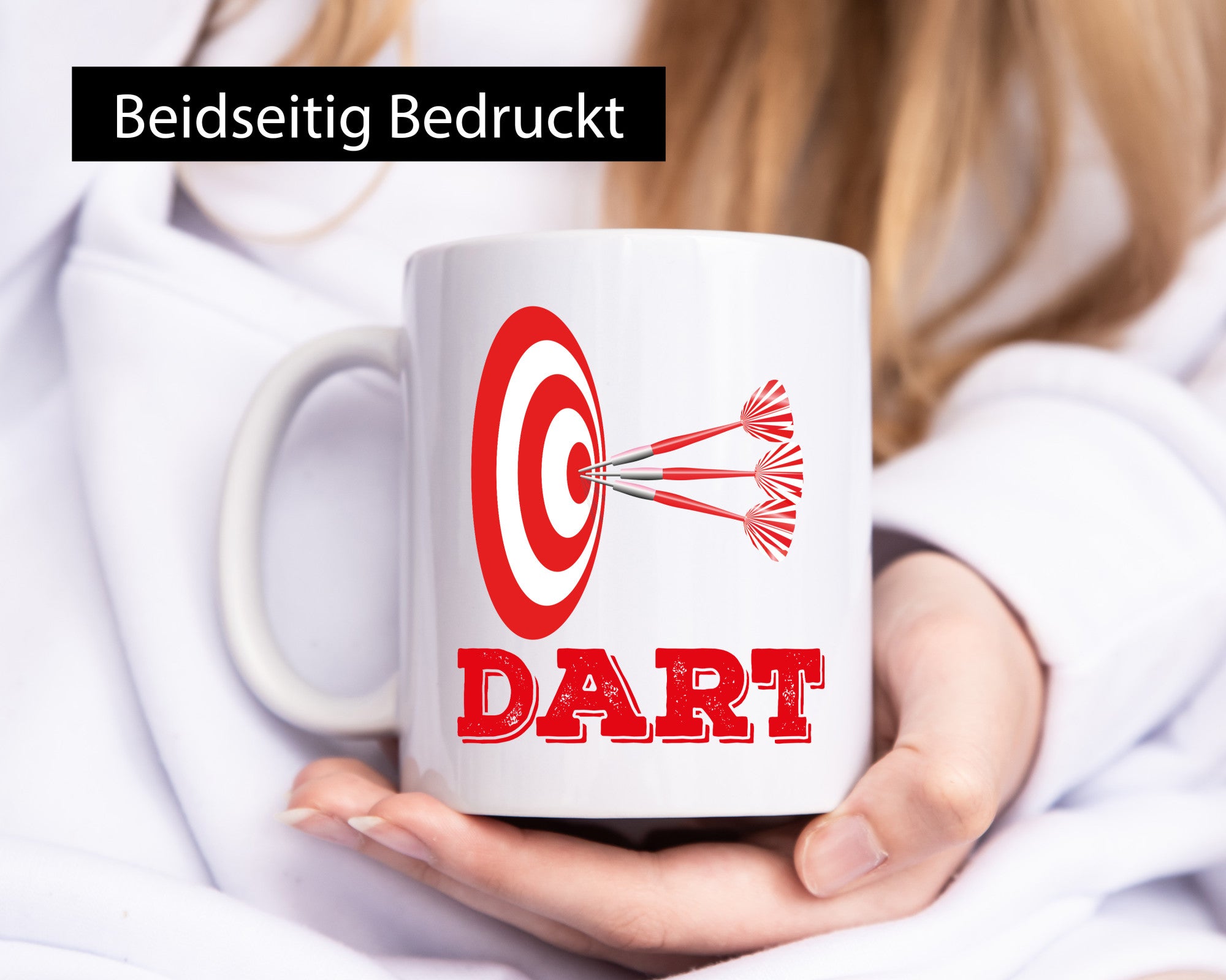 Dartspieler Tasse | Dart Hobby Motiv Spieler lustig Humor Geschenkidee Geschenk