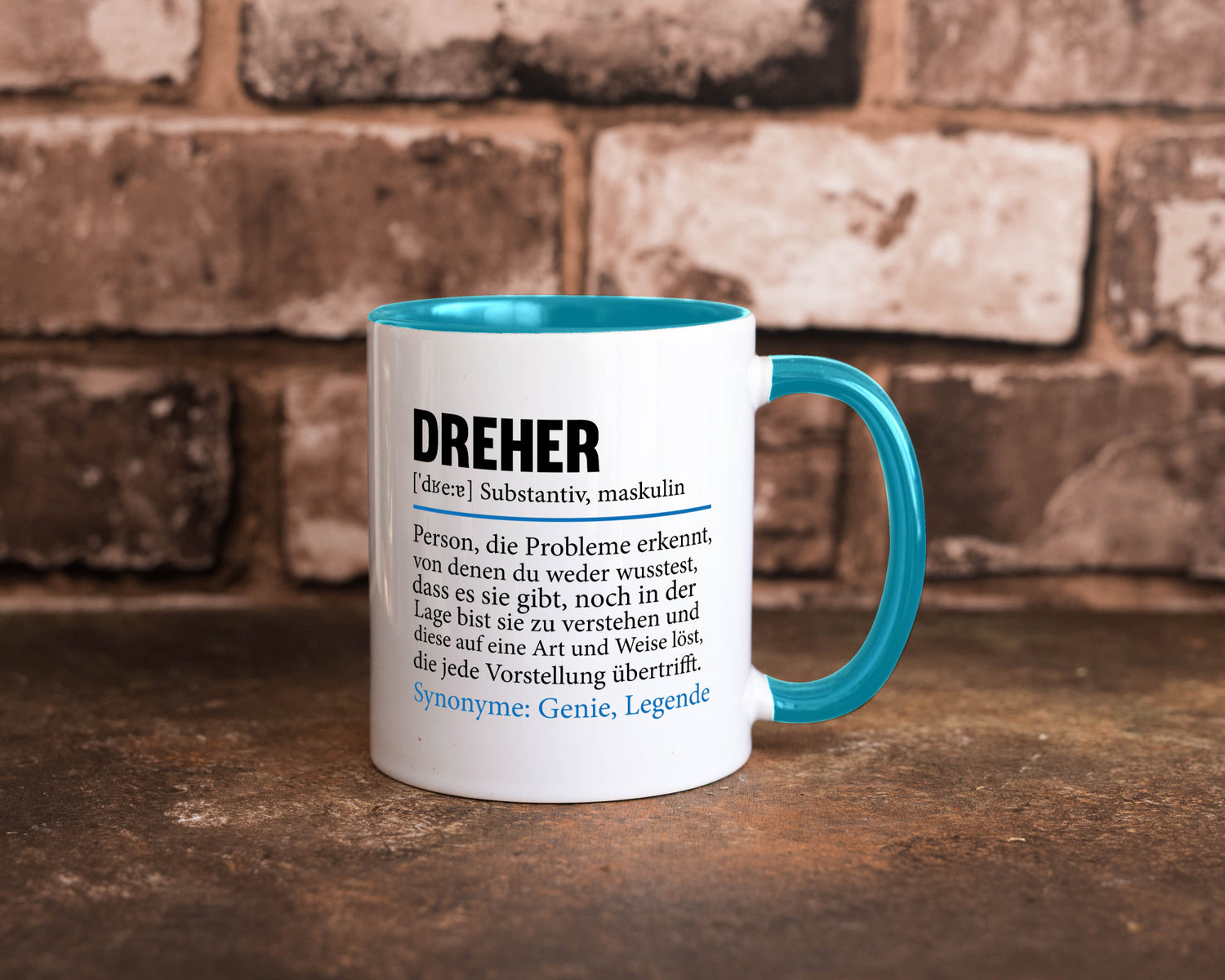 Dreher Humor | Fräser Zerspannungsmechaniker Geschenkidee Tasse