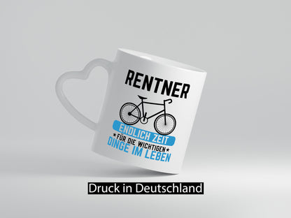 Rentner | Senior Rad Radsport Radfahren Biken lustig Ruhestand Jubiläum