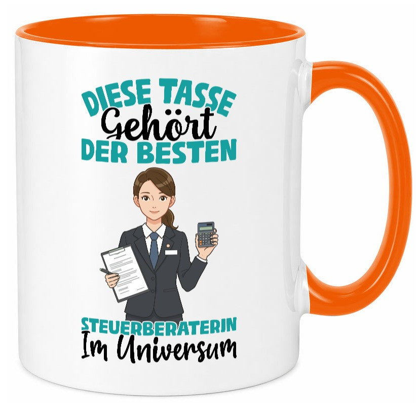 Im Universum: Steuerberaterin | Steuer Beratung Geschenkidee Humor Tasse