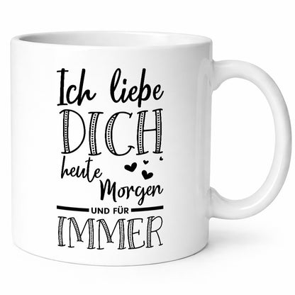 Ich liebe dich für immer | Beziehung Paar lustiger Spruch Geschenk Humor