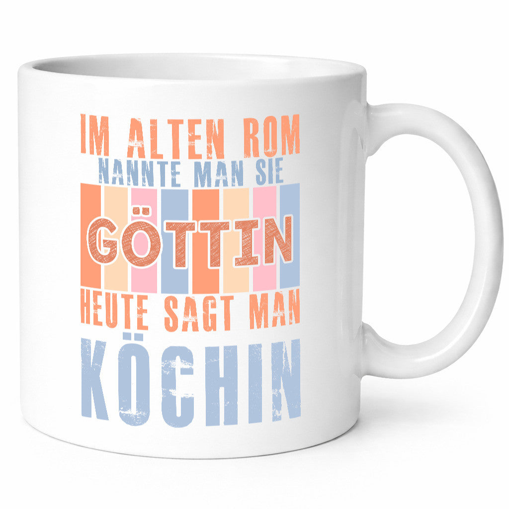 Heute sagt man: Köchin | Chefköchin Chefkoch lustig Arbeit Kollegen Büro