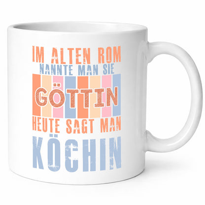 Heute sagt man: Köchin | Chefköchin Chefkoch lustig Arbeit Kollegen Büro
