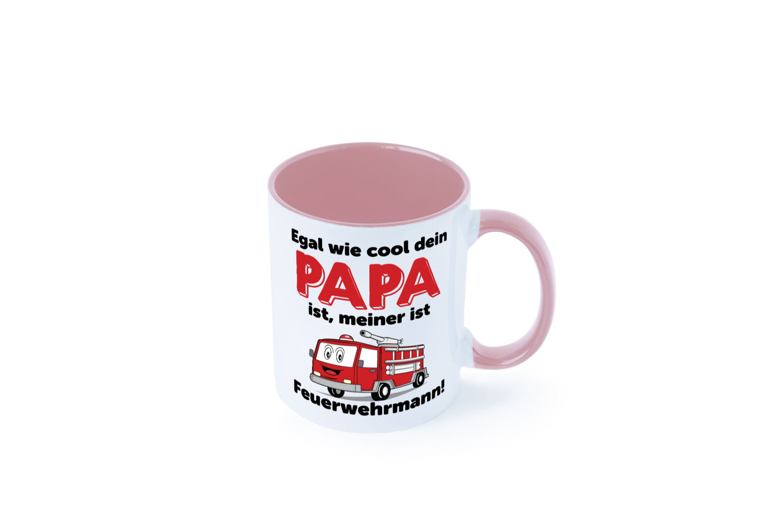 Cooler Papa | Feuerwehrmann Bester der Welt Humor Geschenkidee Tasse