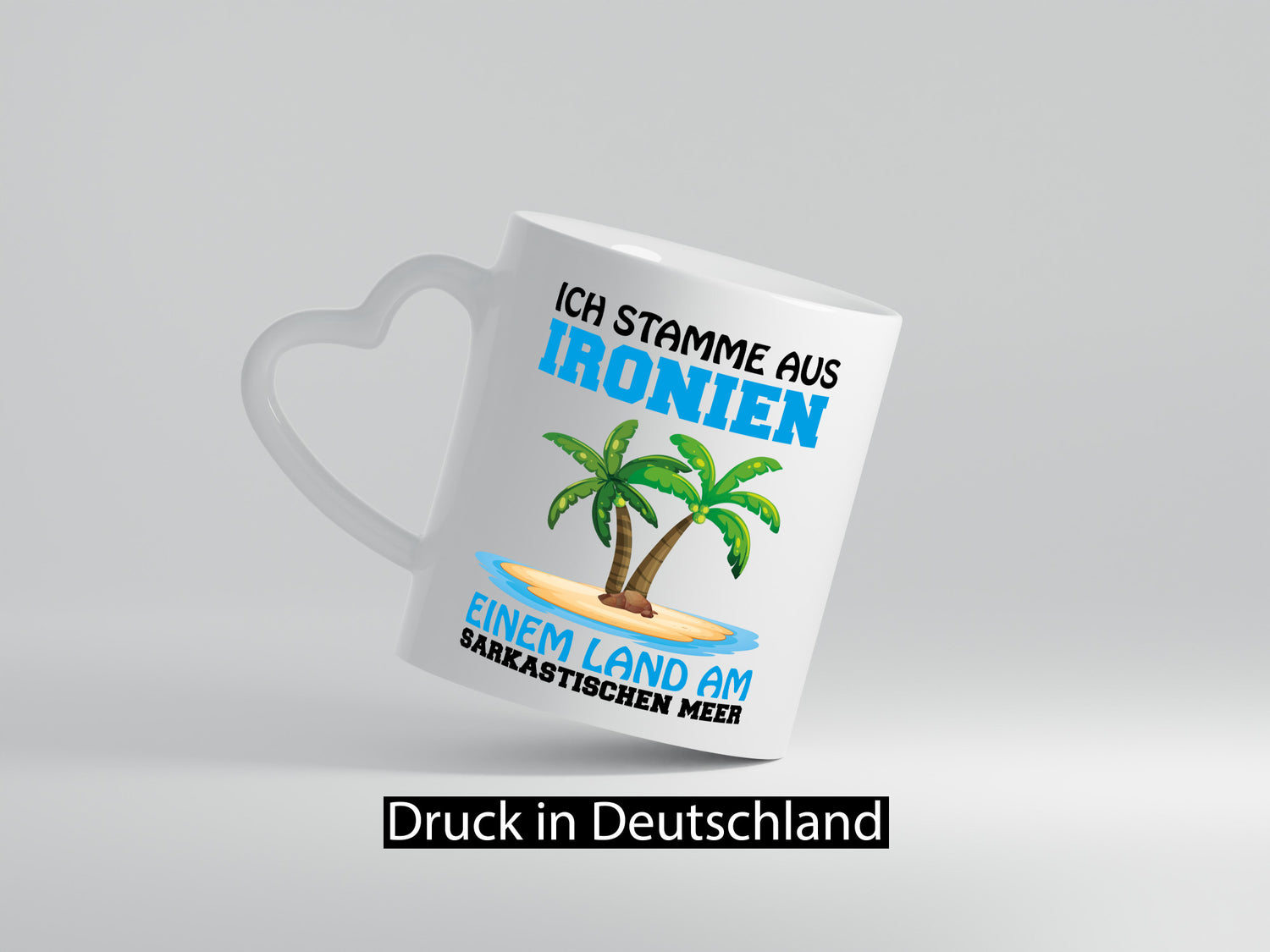 Am Sarkastischen Meer Geschenkidee Humor Tasse