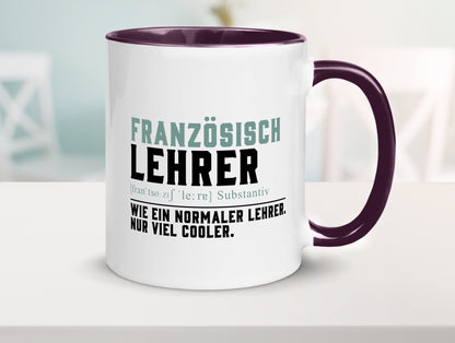 Französischlehrer | Lehrer Unterricht Lieblingslehrer lustig Humor Geschenkidee