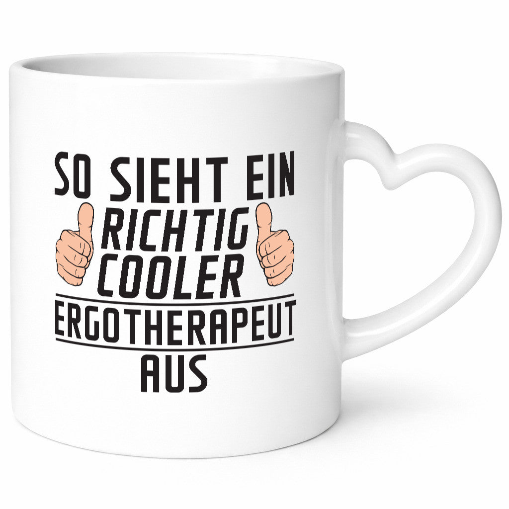 Richtig Cooler Ergotherapeut | Ergotherapie Humor Geschenkidee Tasse