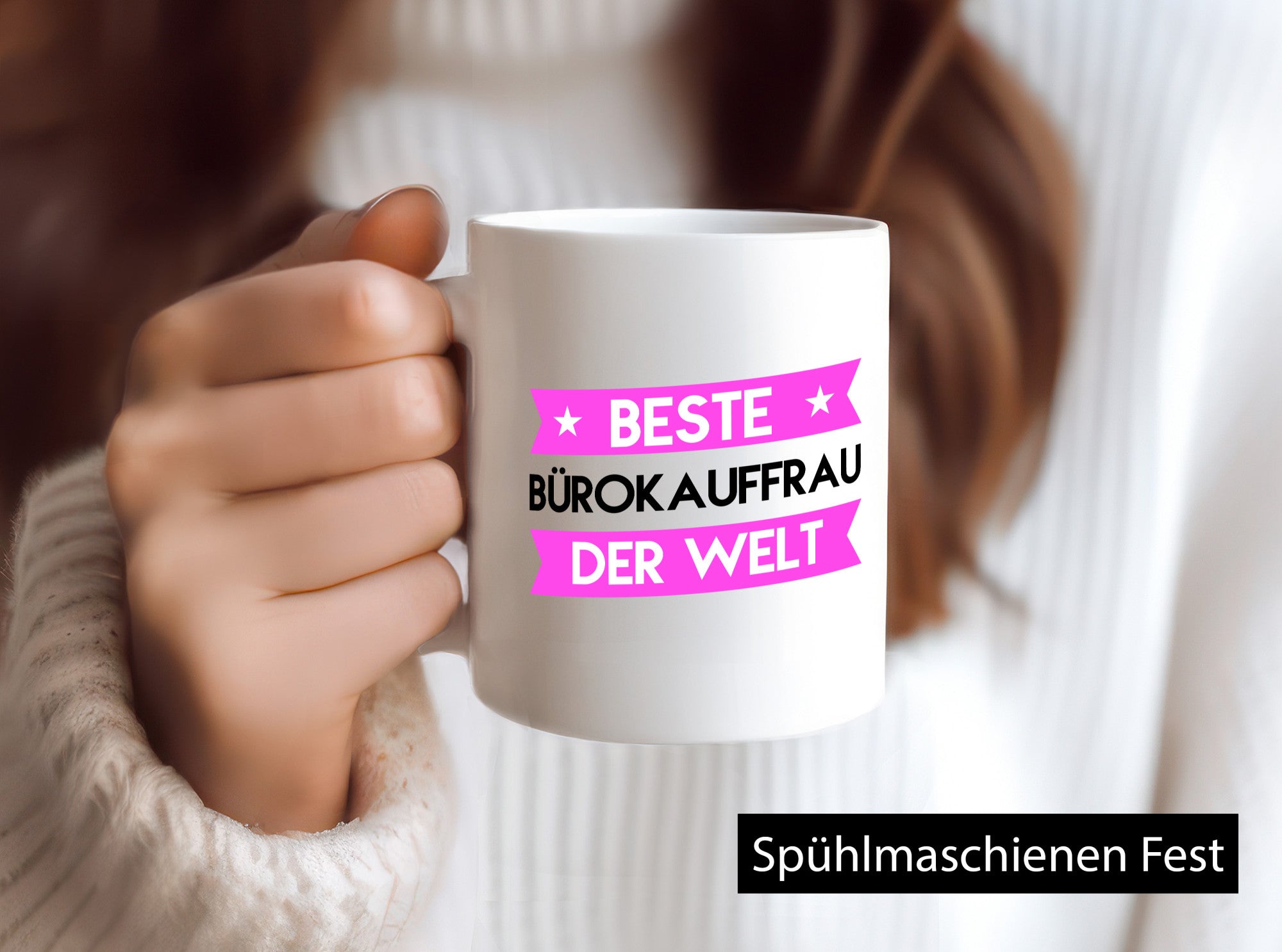 Beste Bürokauffrau | Kauffrau Humor Arbeit Kollegen Büro Geschenkidee Tasse