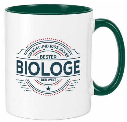 Geprüft und sicher: Biologe | Biologie Naturforscher Geschenk Humor