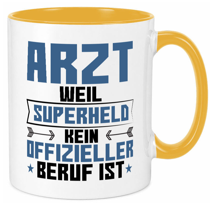Superheld Arzt | Medizin Doktor Facharzt Geschenk Humor Geschenkidee lustiger