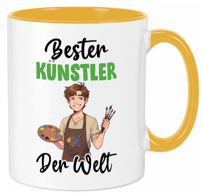 Bester Künstler | Kunst Geschenkidee Humor Tasse
