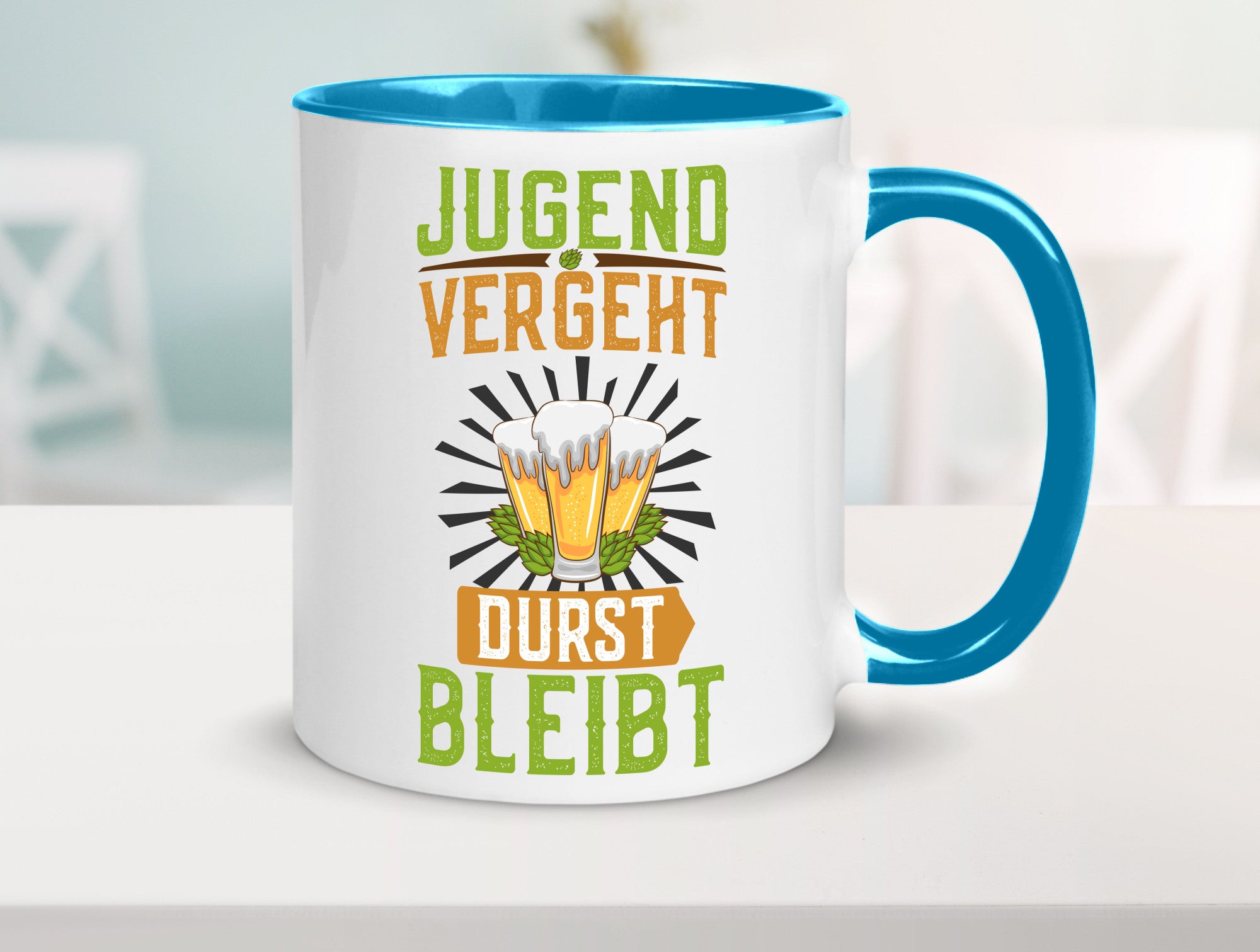 Jugend vergeht durst bleibt | Biertrinker Bierliebhaber lustiger Spruch