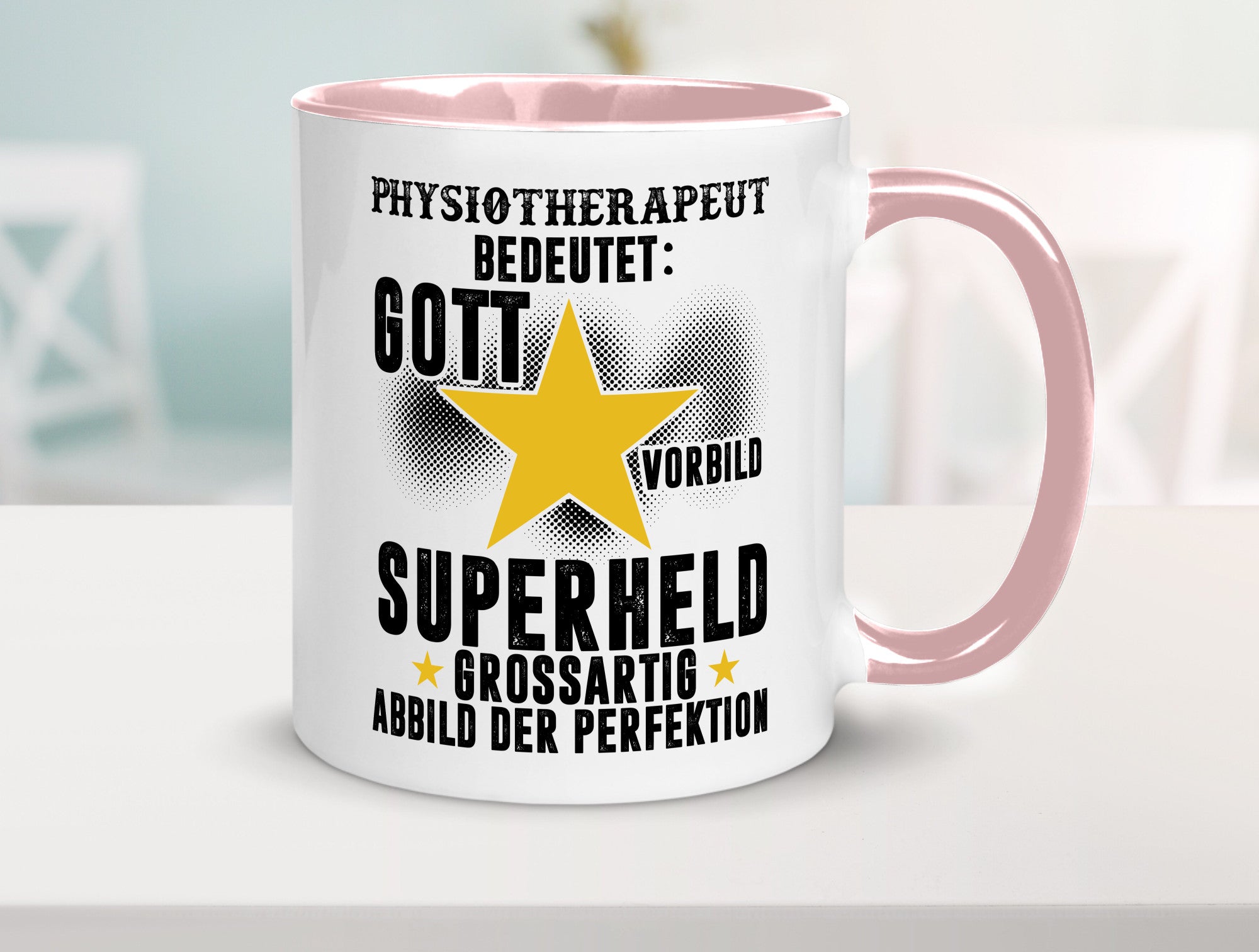 Bedeutung von Physiotherapeut lustiger Spruch Geschenk Humor Geschenkidee Tasse