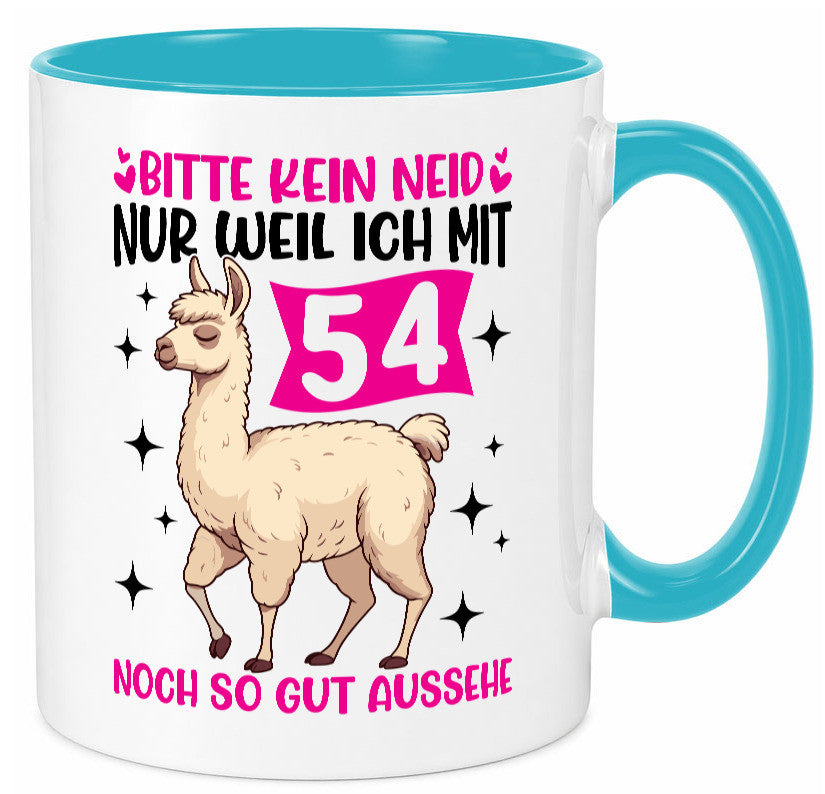 54. Geburtstag | 54 Jahre Lama gut aussehen Geschenk Geschenkidee lustiger