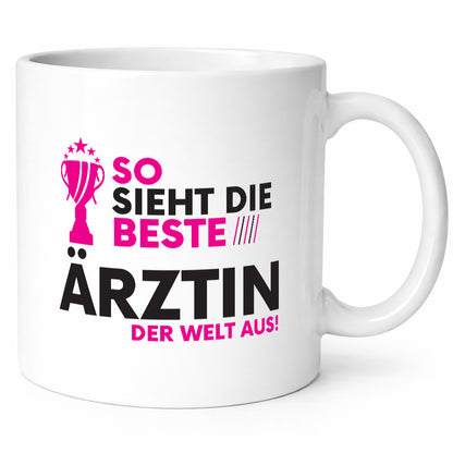 Die Weltbeste Ärztin | Medizin Doktorin Fachärztin Humor Geschenkidee Tasse