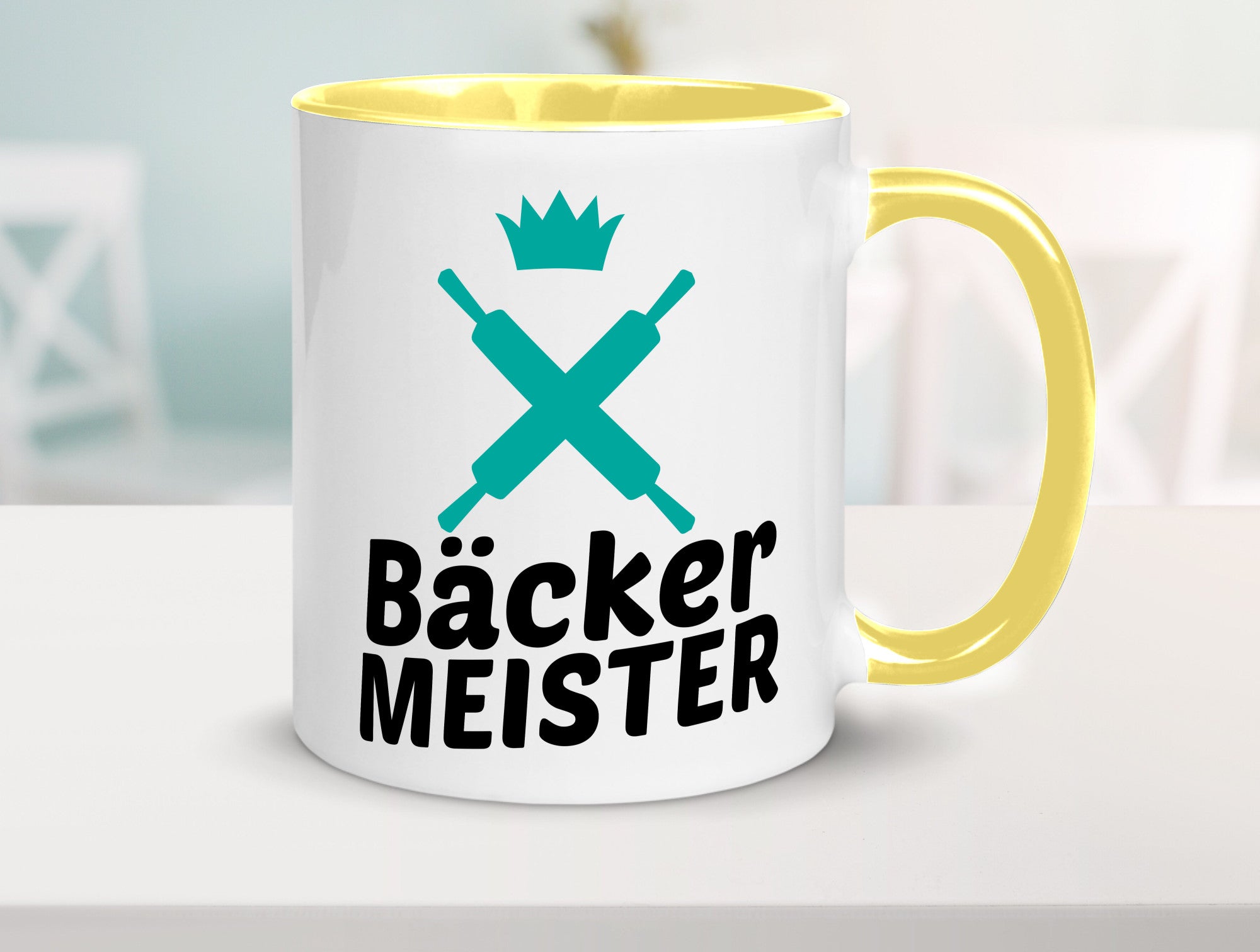 Bäcker Meister | Bäckerrei lustig Humor Geschenkidee Geschenk Tasse