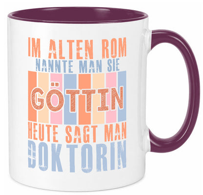 Heute sagt man: Doktorin | Doktorand Doktortitel Geschenk Humor Geschenkidee