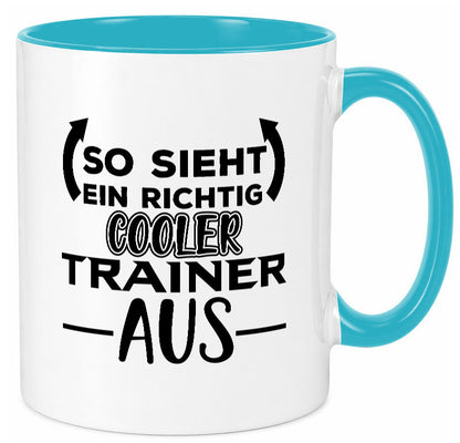 Richtig guter Trainer | Spruch Tasse Personal lustiger Geschenk Humor