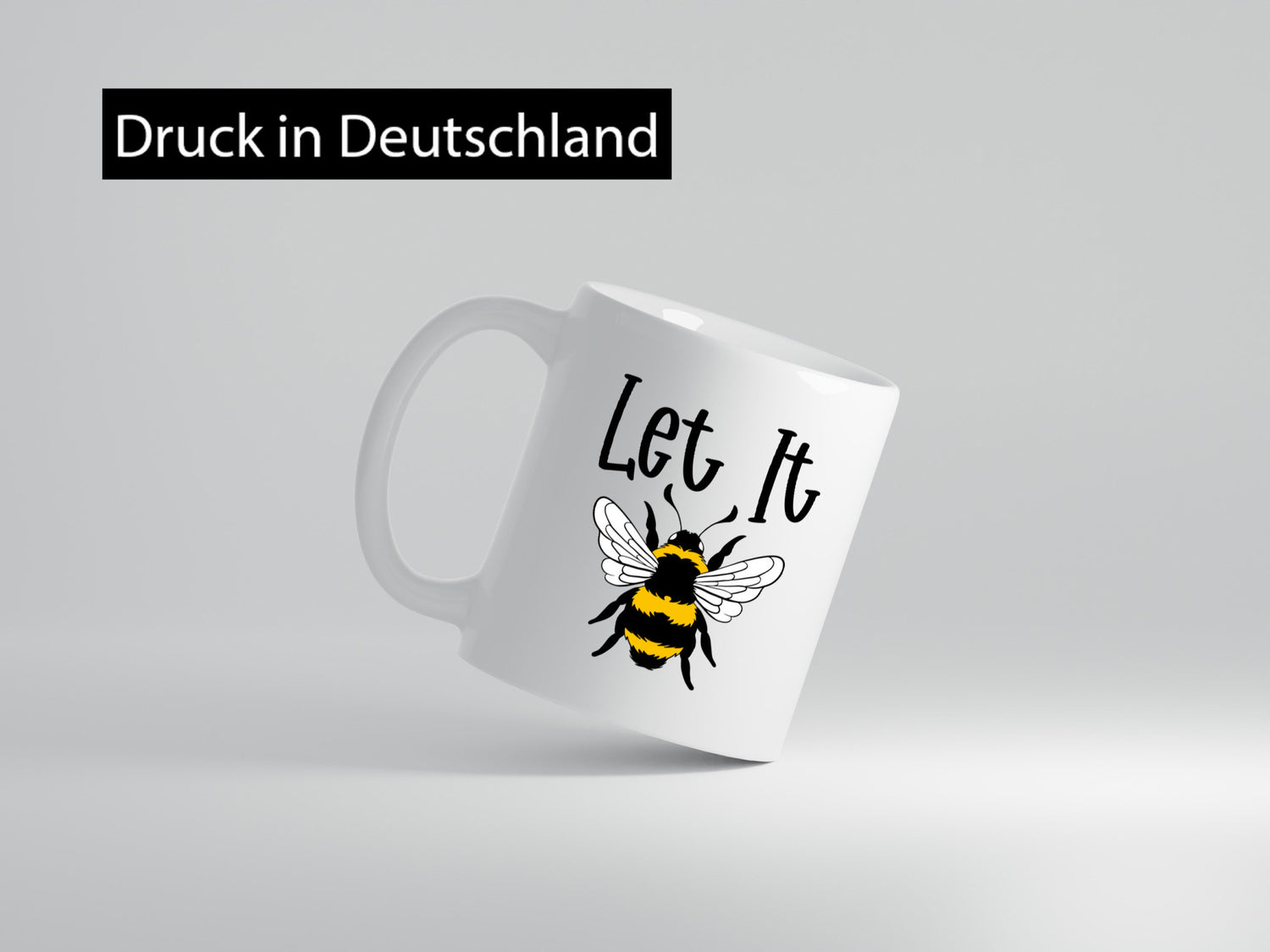 let it bee | Bienenliebhaber Imker Bienenvolk Honig Humor Geschenkidee Tasse