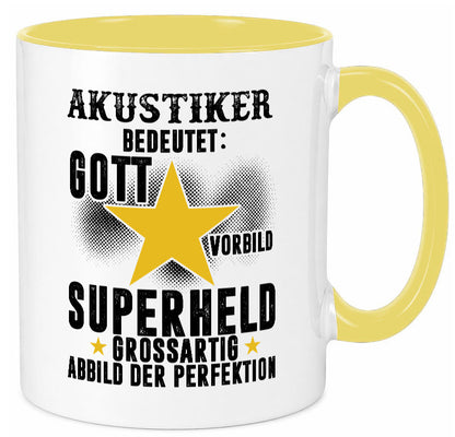 Bedeutung von Akustiker | Akustik Hörgeräteakustik lustig Humor Geschenkidee