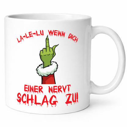 La Le Lu | Weihnachten Weihnachtsmuffel Lichter vl13 Geschenkidee Humor Tasse