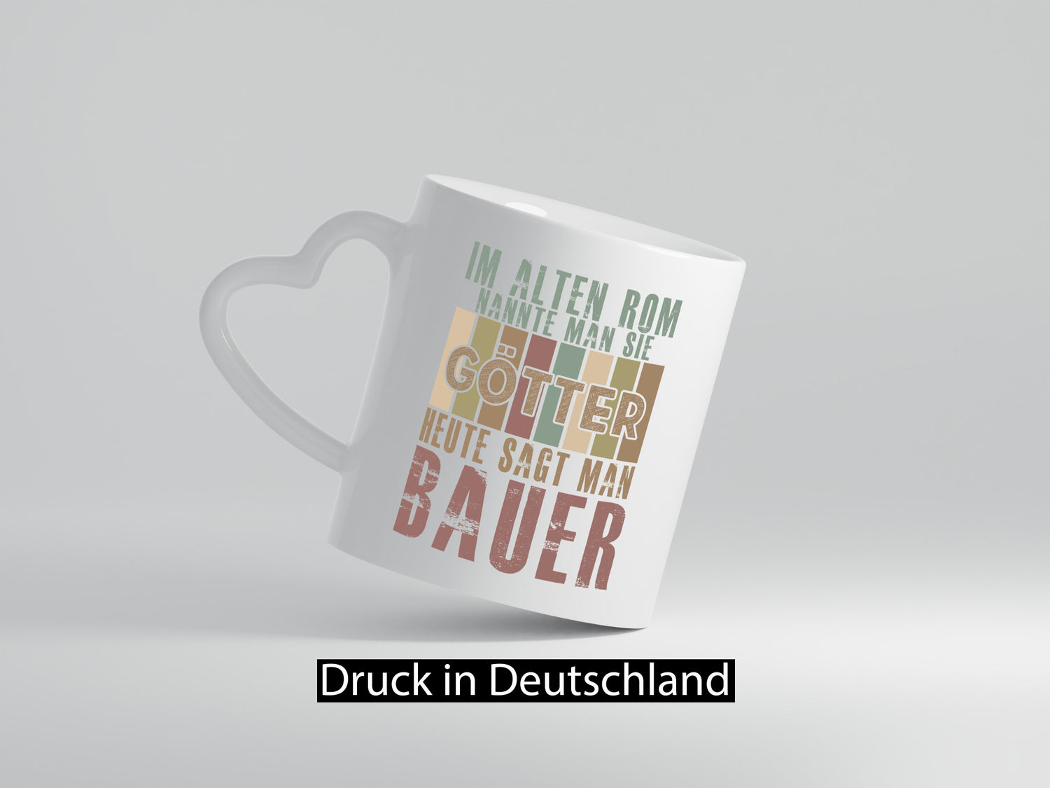 Heute sagt man: Bauer | Bauernhof Landwirtschaft Humor Geschenkidee Tasse