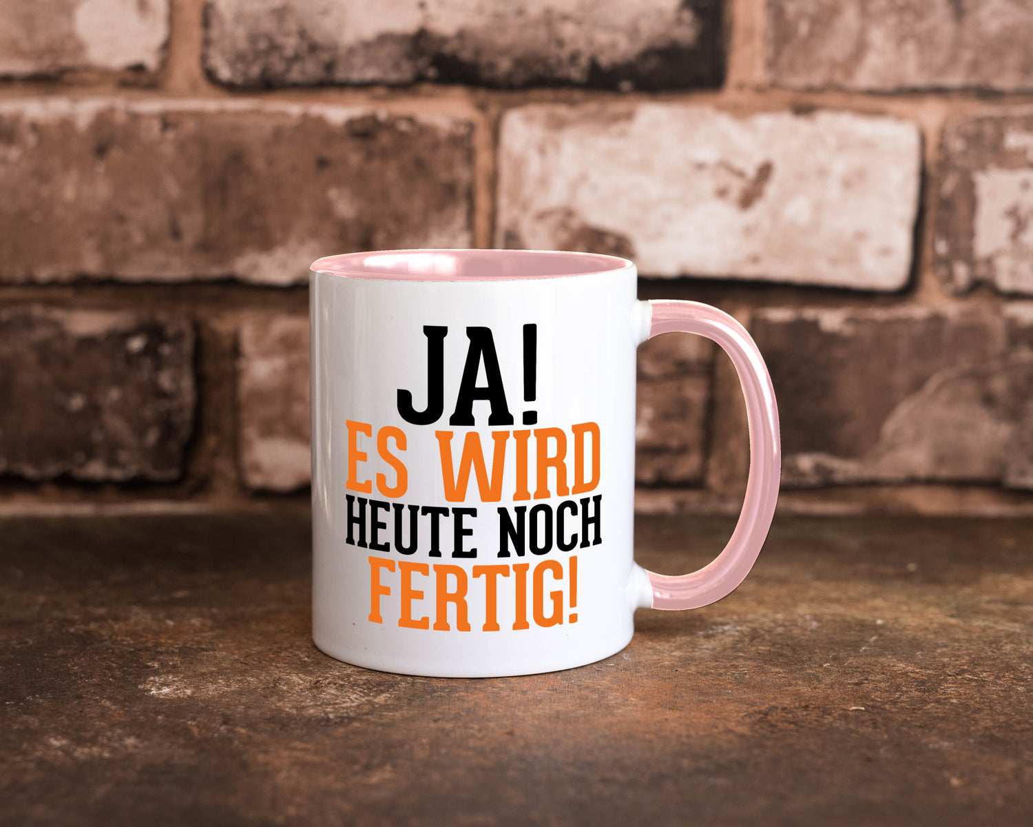 Ja es wird heute noch fertig | Arbeit Kollegen Werkstatt Humor Büro
