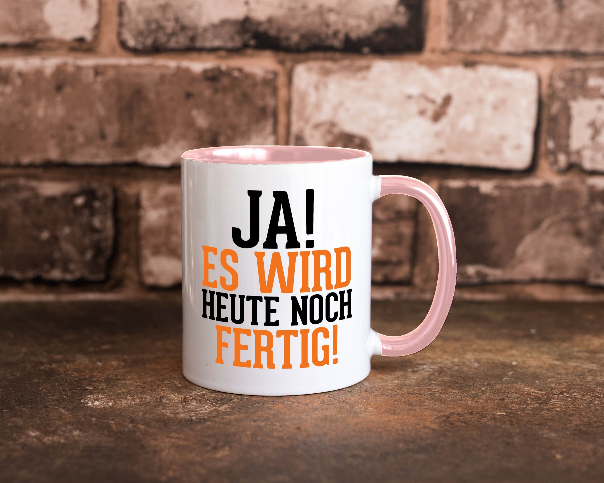 Ja es wird heute noch fertig | Arbeit Kollegen Werkstatt Humor Büro