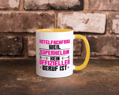 Superheldin Hotelfachfrau | Hotel lustiger Spruch Geschenk Humor Geschenkidee