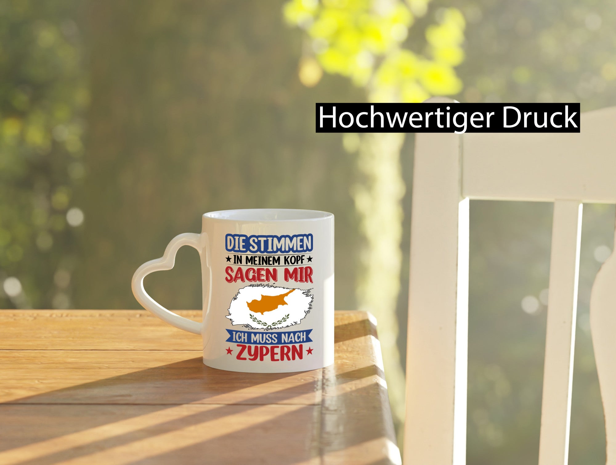 Zypern | Urlaub Stimmen in meinem Kopf Traumland lustiger Spruch Geschenk Humor