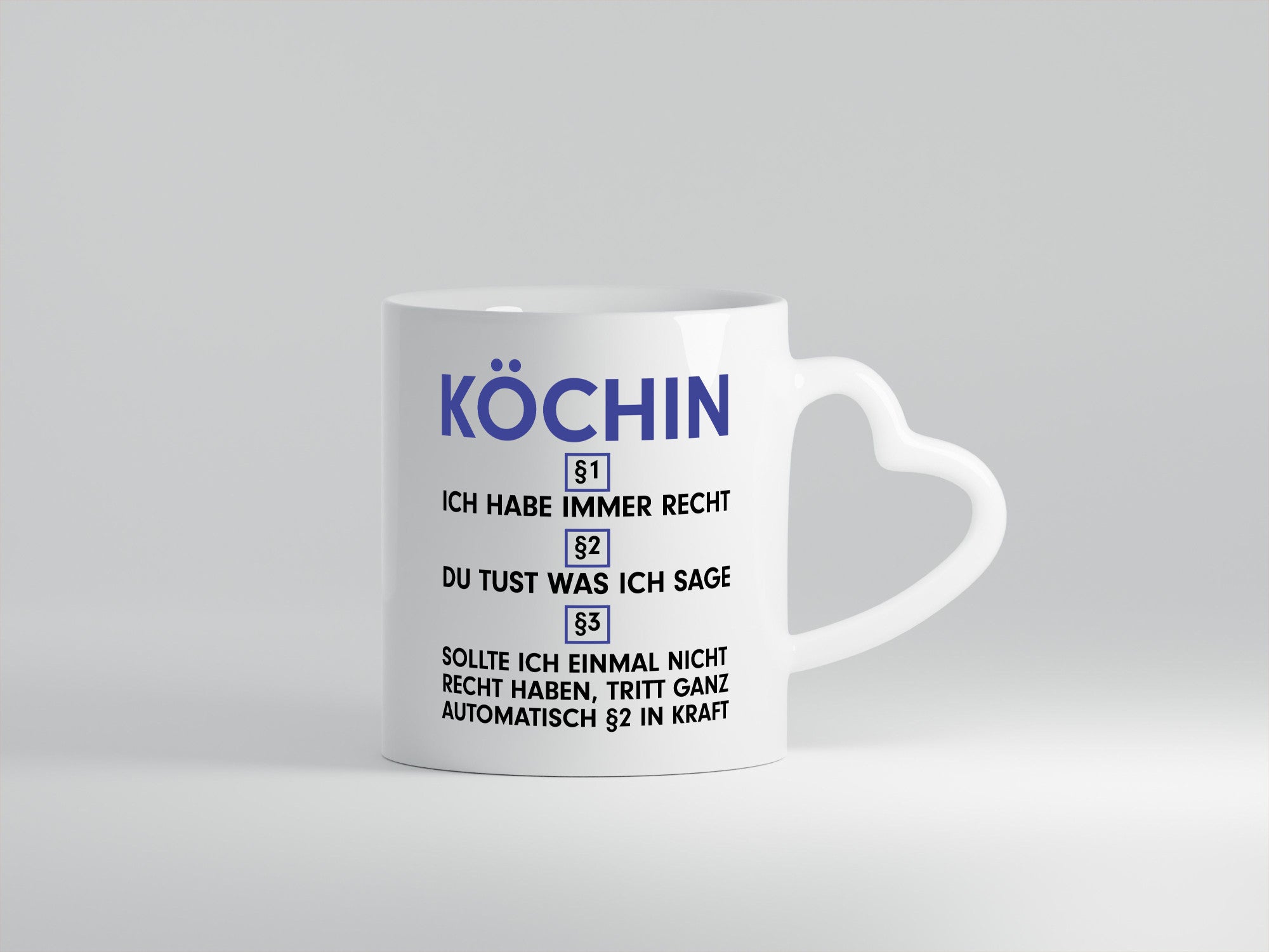Ich habe immer Recht Köchin | Chefköchin Chefkoch Geschenk Arbeit Kollegen Büro