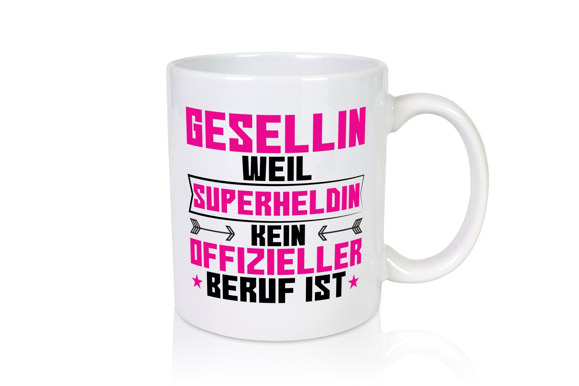 Superheldin Gesellin | Handwerkerinnen lustig Humor Geschenkidee Geschenk Tasse