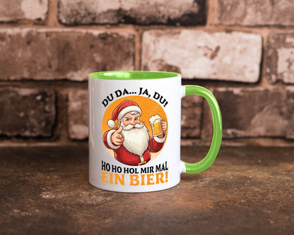Hol mir mal ein Bier | Ugly Christmas Santa lustig Humor Geschenkidee Geschenk