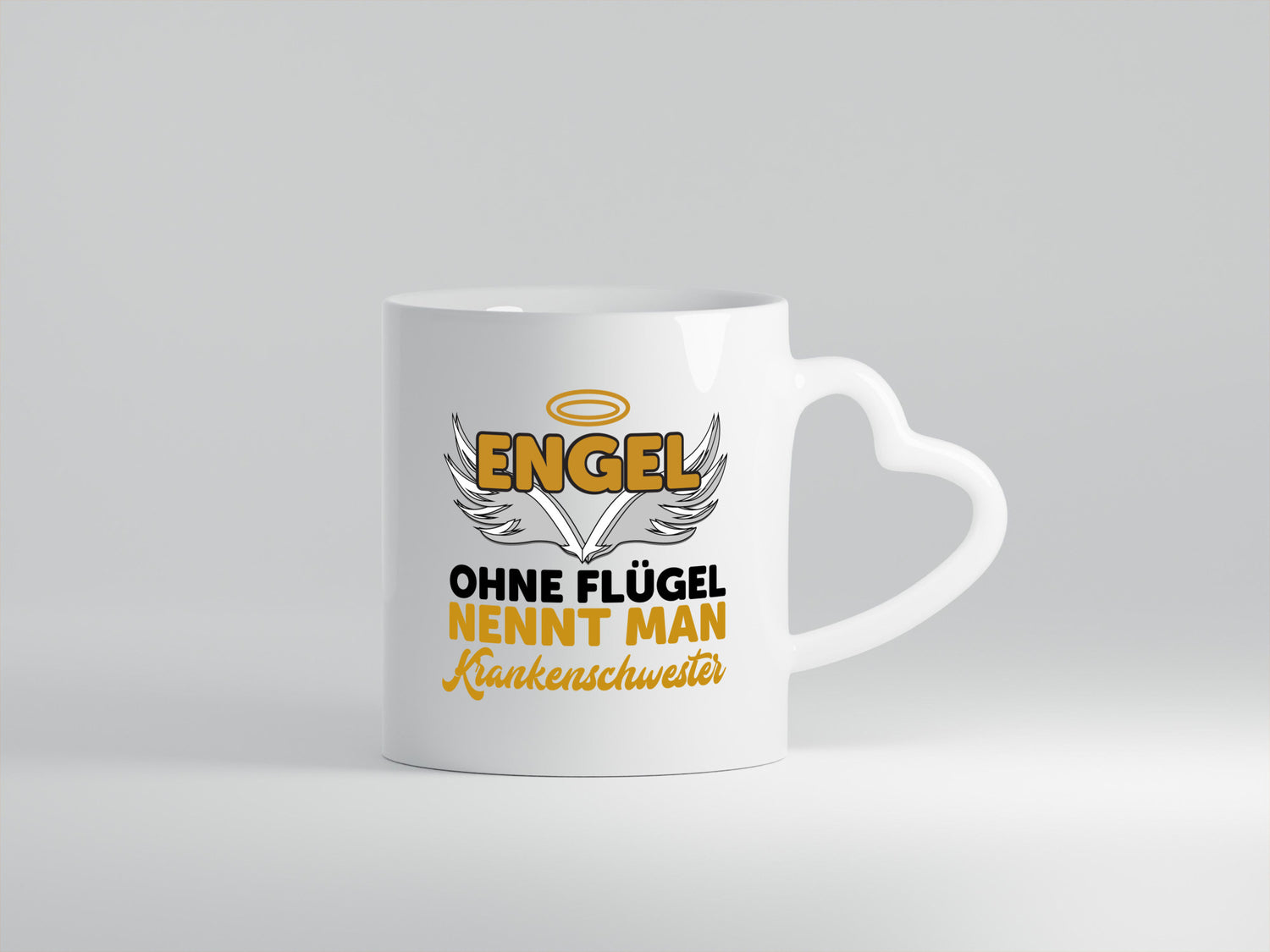 Engel ohne Flügel | Krankenschwester Tasse Pflegerin Geschenkidee Humor