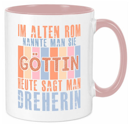 Heute sagt man: Dreherin | Fräser Dreher lustig Humor Geschenkidee Geschenk Tasse