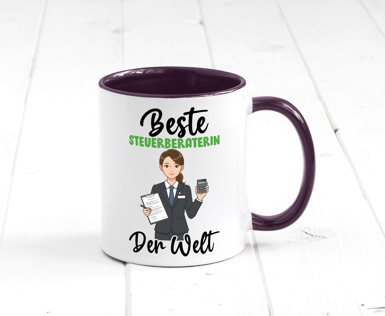 Beste Steuerberaterin | Steuer Beratung v2 Geschenkidee Humor Tasse