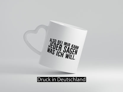 Sagen was ich will | Chef Arbeitskollege lustig Arbeit Kollegen Büro Geschenk