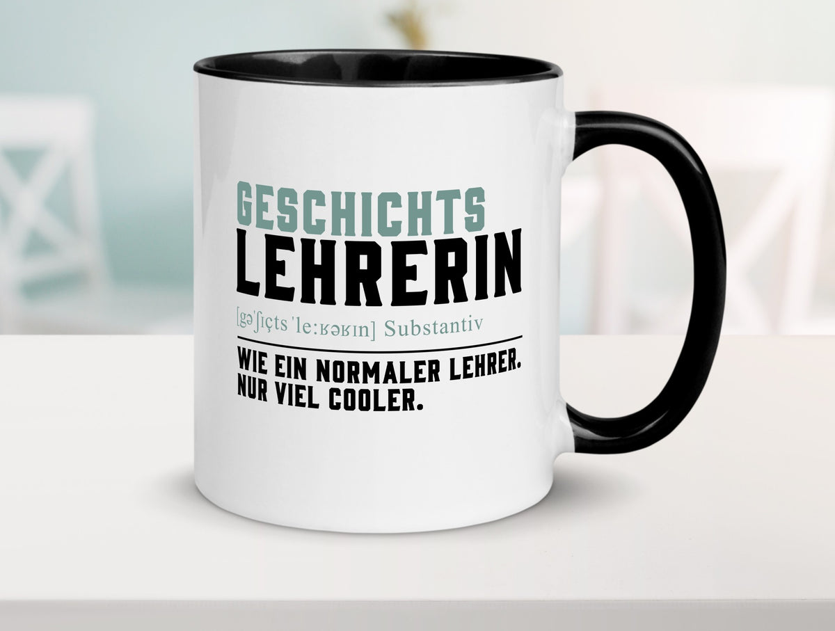 Geschichtslehrerin | Lehrei Unterricht Lieblingslehrerin Geschenkidee Humor Tasse
