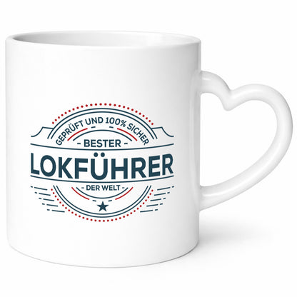 Geprüft und sicher: Lokführer | Zug Beruf lustiger Spruch Geschenk Arbeit