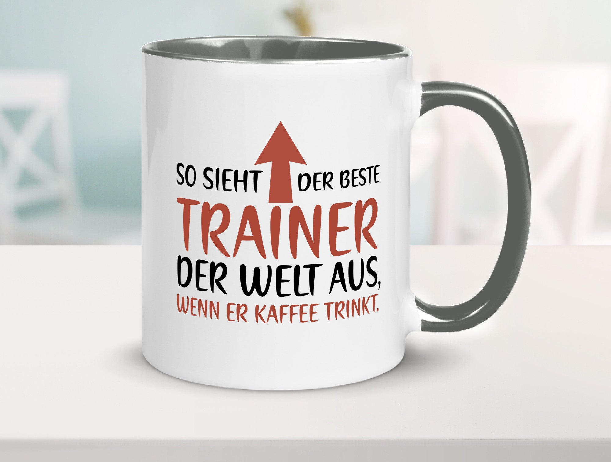 So sieht Bester Trainer der Welt aus | Kaffee Humor Geschenkidee Tasse