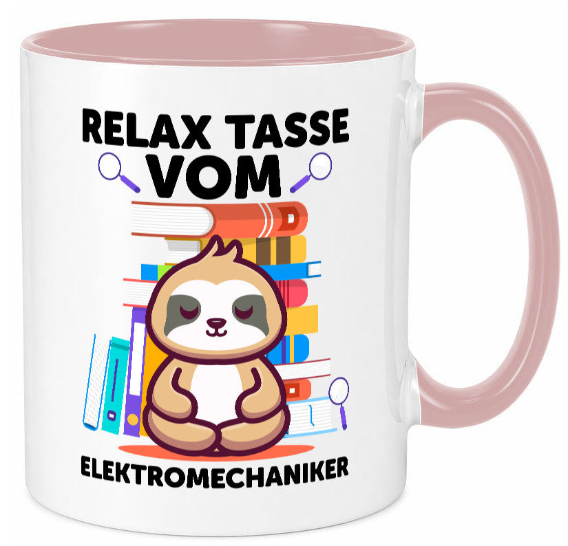 Relax Tasse: Elektromechaniker | Mechaniker Geschenk Humor Geschenkidee