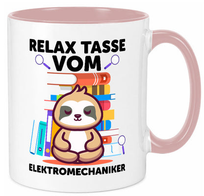 Relax Tasse: Elektromechaniker | Mechaniker Geschenk Humor Geschenkidee