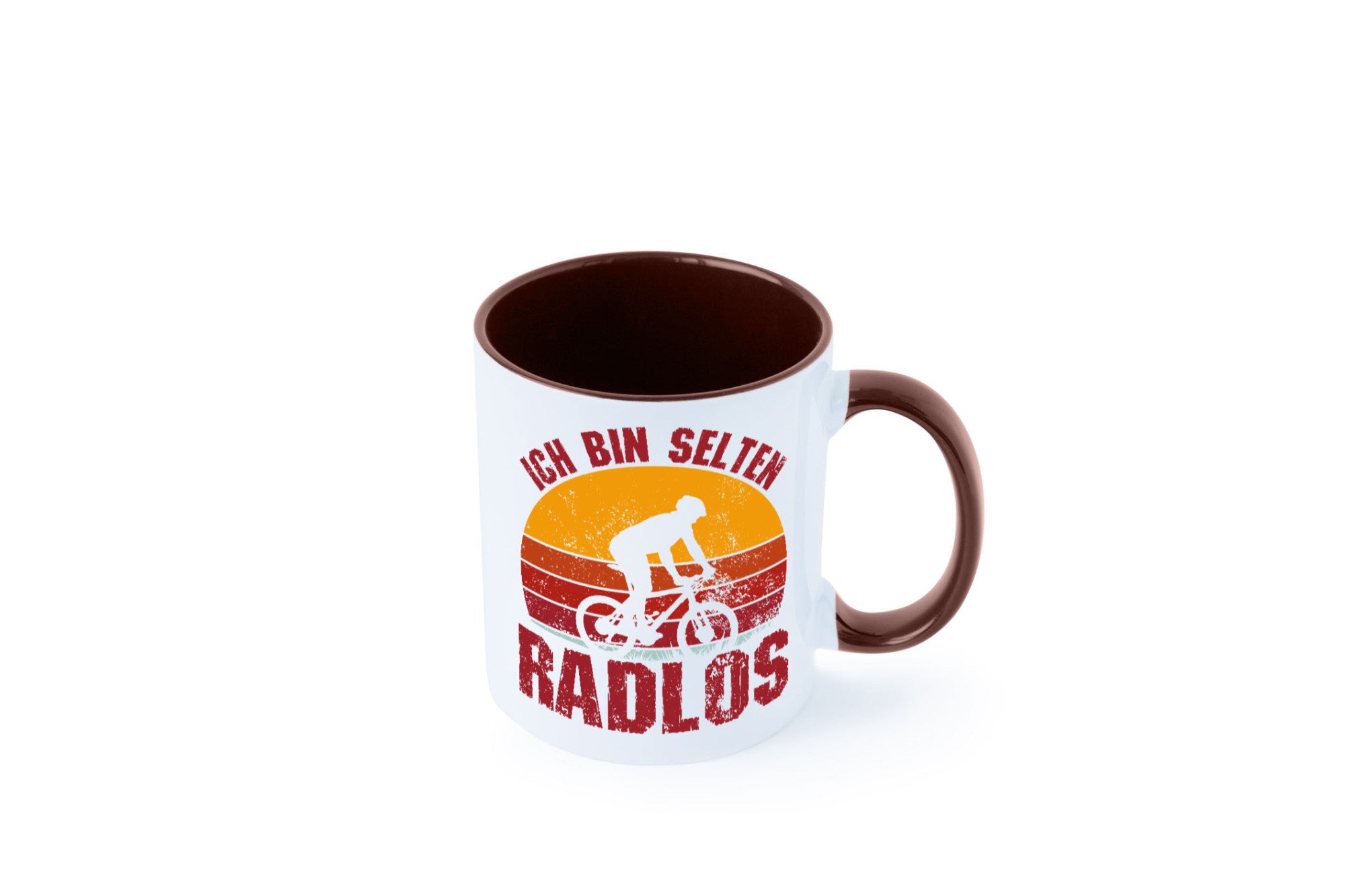 Ich bin Selten Radlos | Radfahrer Mountainbike Humor Geschenkidee Tasse
