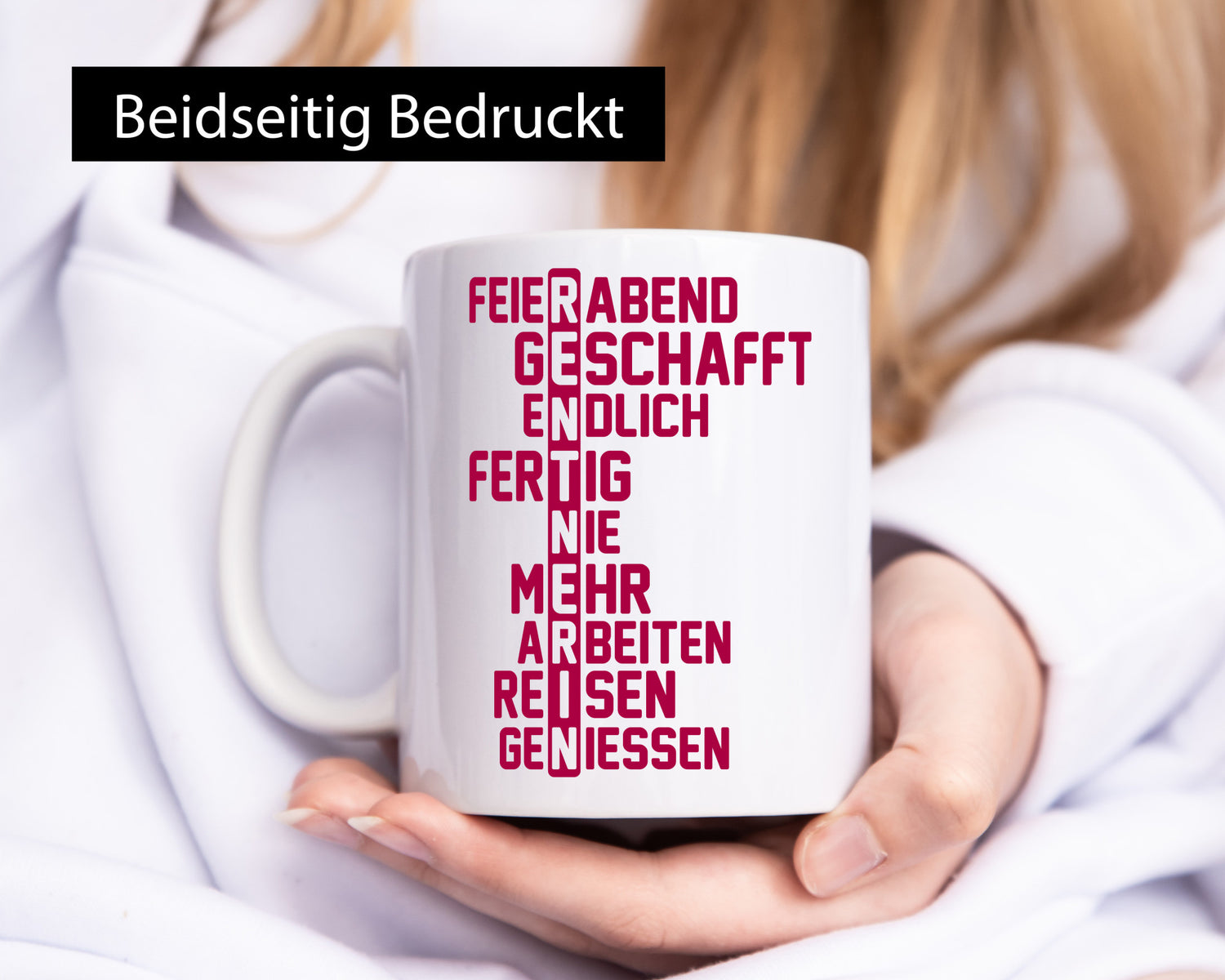 Rentner | Ruhestand Mutter Tante Oma Humor Familie Geschenkidee Tasse