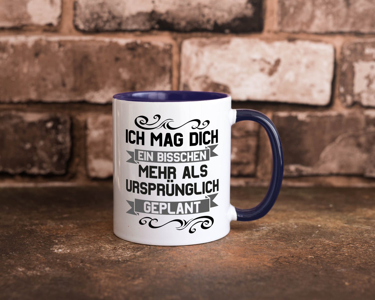 Ich mag dich mehr als geplant | Best Freinds Freundschaft Geschenkidee Humor