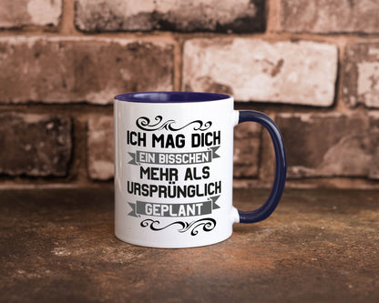Ich mag dich mehr als geplant | Best Freinds Freundschaft Geschenkidee Humor