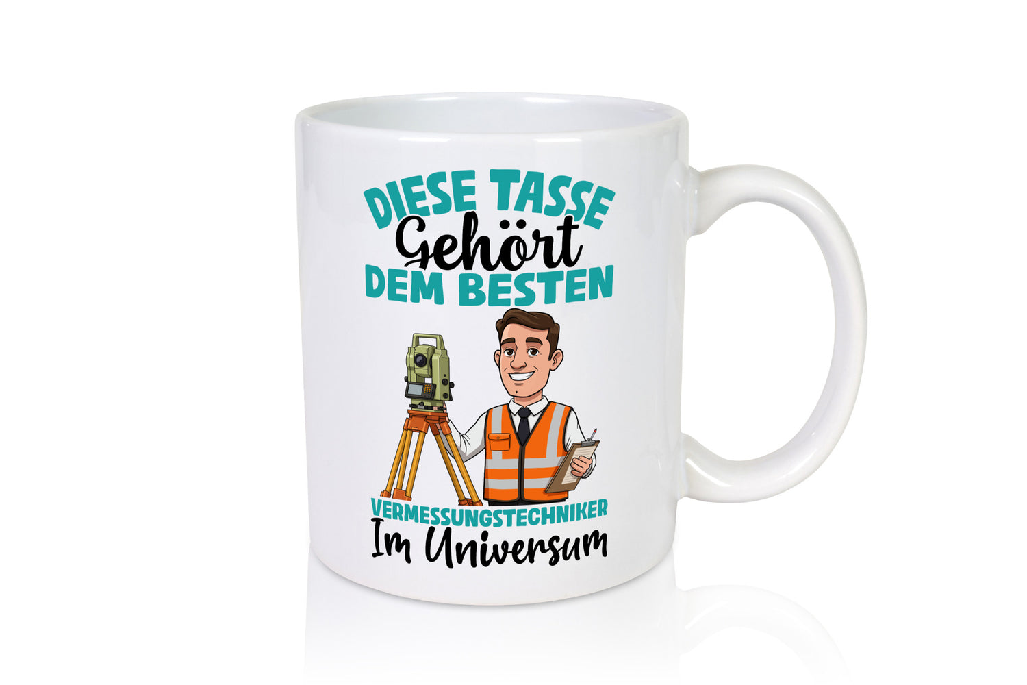Im Universum: Vermessungstechniker | Techniker lustiger Spruch Geschenk Humor