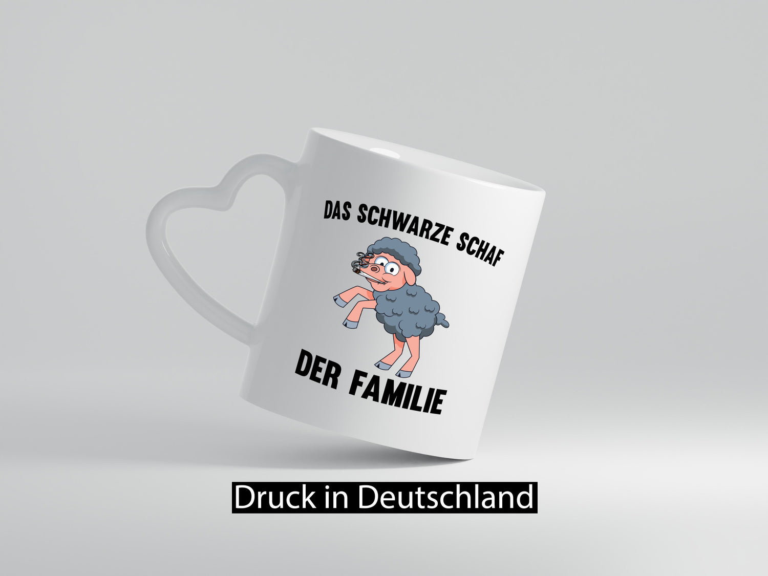 Das Schwarze Schaf der Familie | Böses Kind Ärger Humor Geschenkidee Tasse