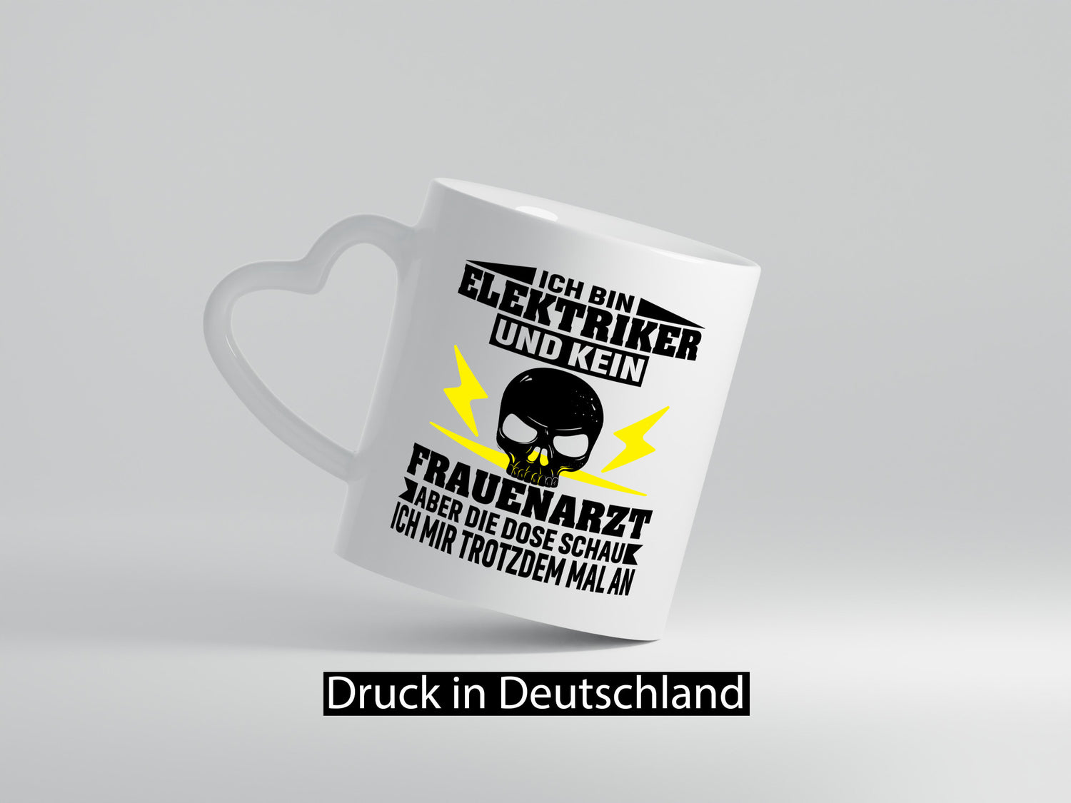 Ich bin Elektriker und kein Frauenarzt | Geschenk Humor Geschenkidee lustiger