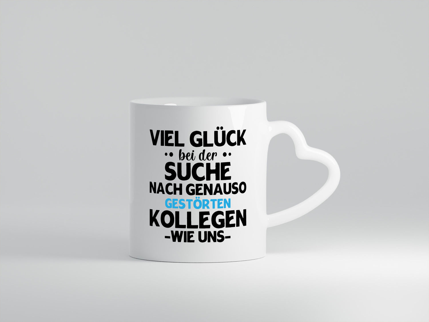 Viel Glück bei der Suche | Arbeitskollegen Arbeit Geschenk Kollegen Büro